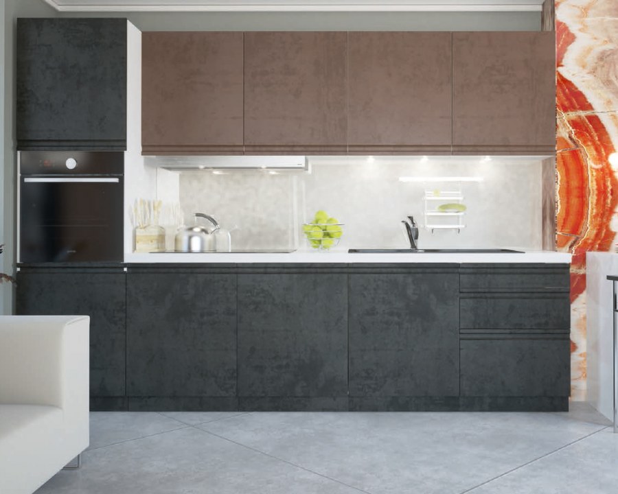 Кухня Сканди Grey Softwood