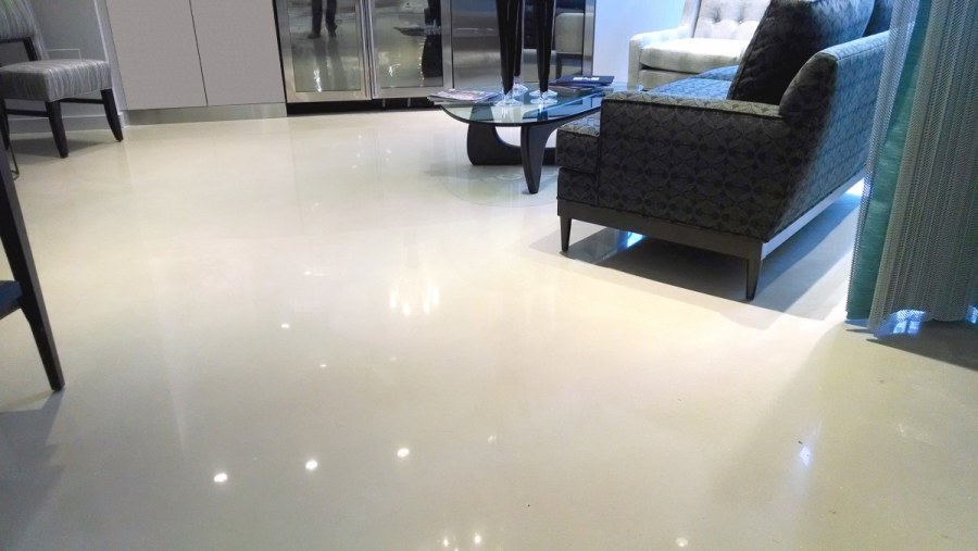 Наливной пол сапфир