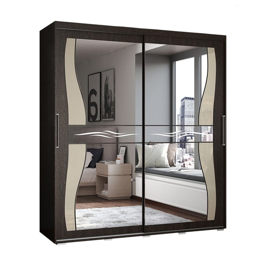 Шкаф-купе крафт-5 венге БТС