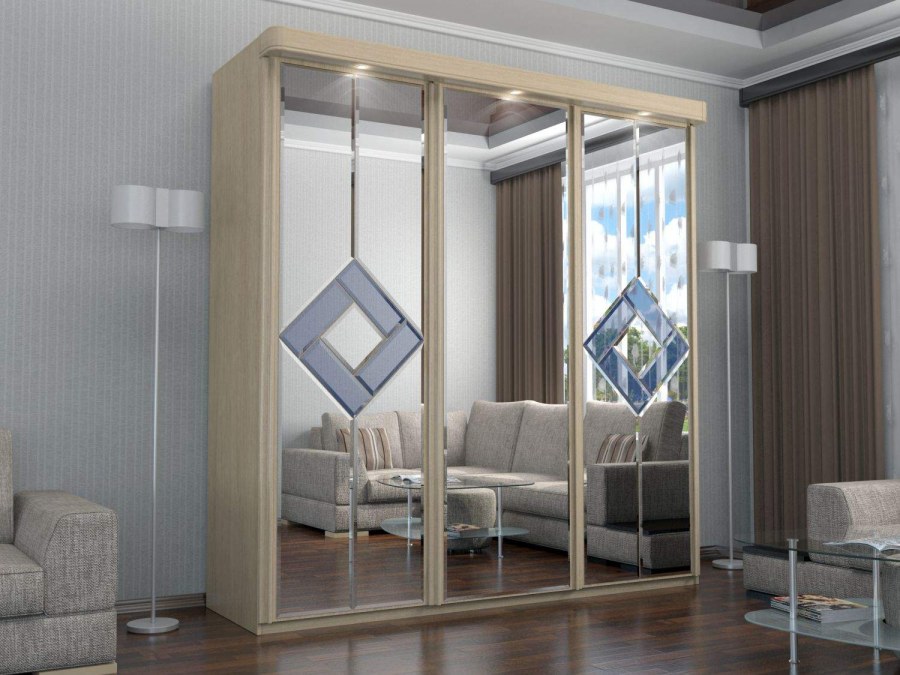 Шкаф купе зеркальный