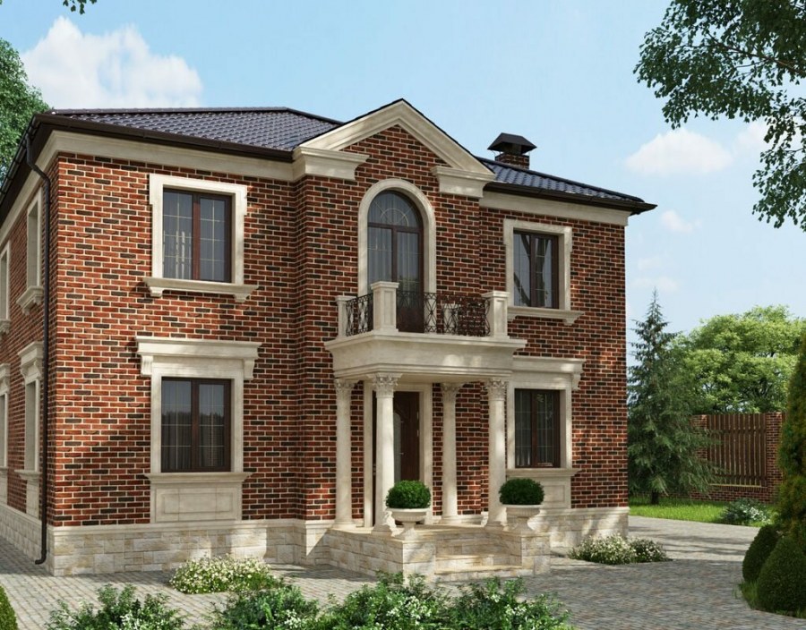 Фасад проект Новация Райт 225