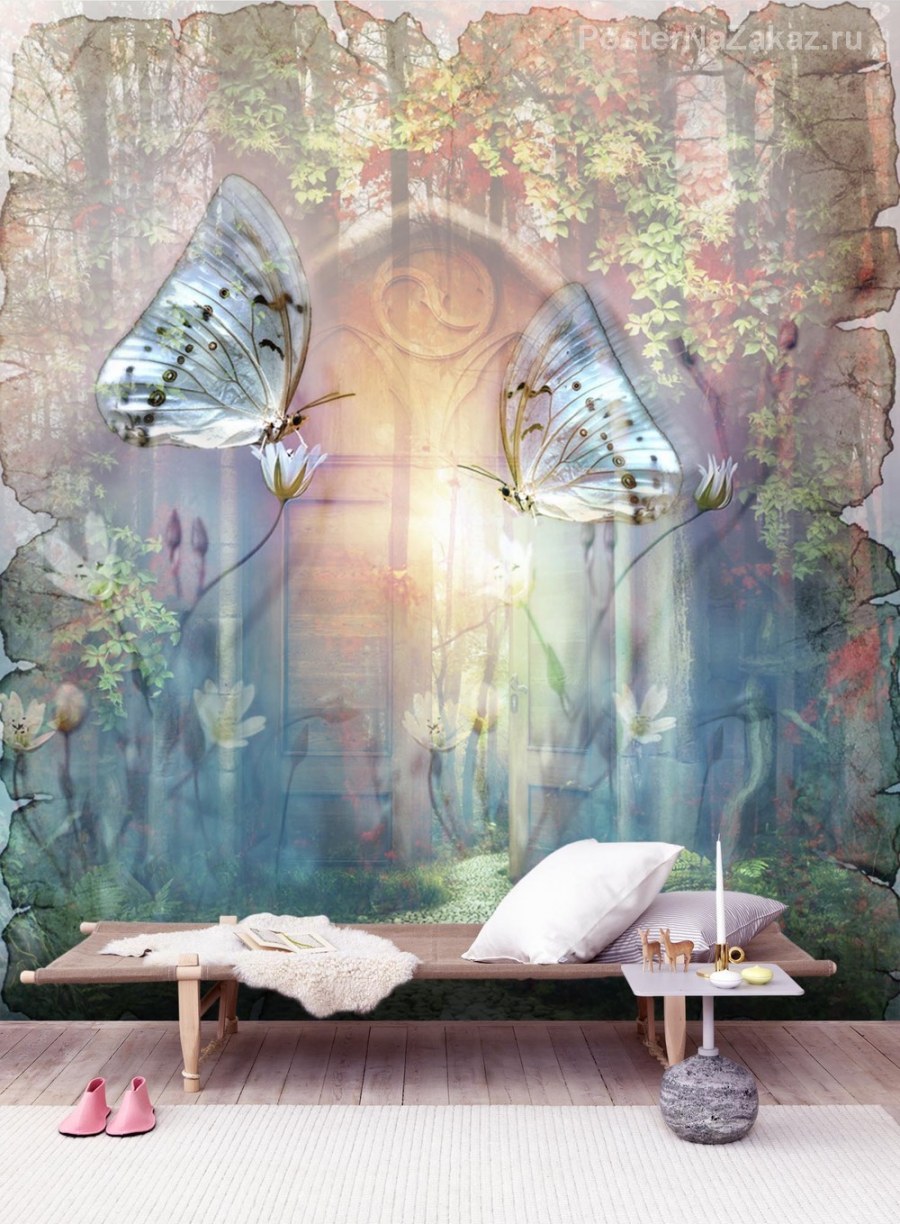 Фреска сказочный лес Аффреско