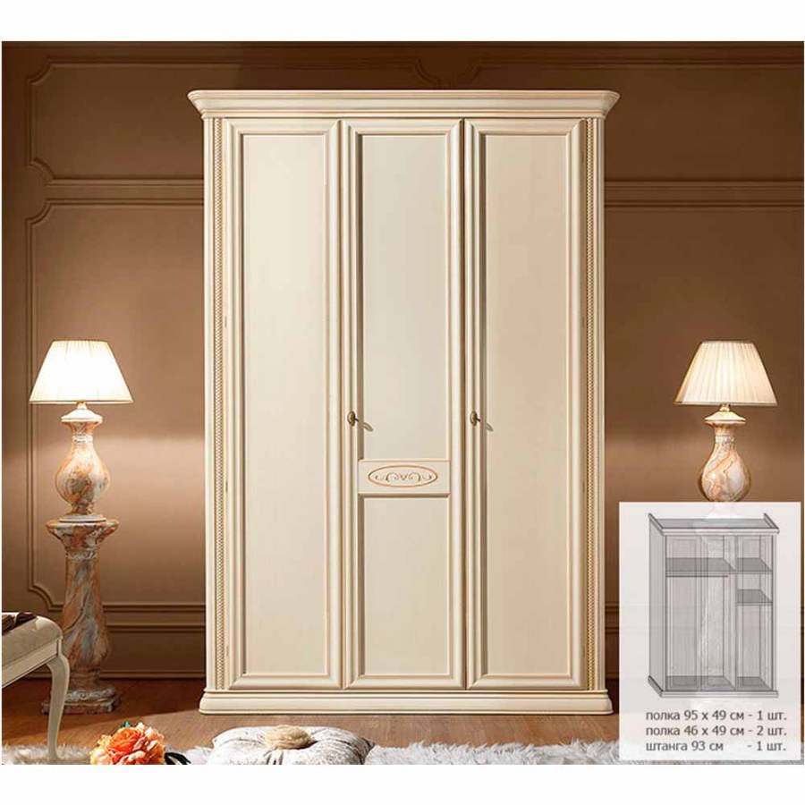 Спальня Siena Avorio фабрика Camelgroup