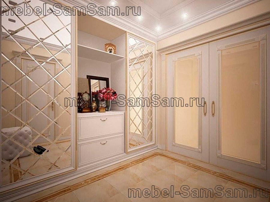 Шкаф- купе Фиеста (зеркало с фацетом)