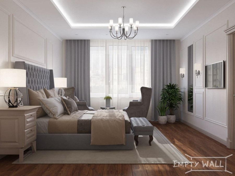 Спальня гостиная Неоклассика
