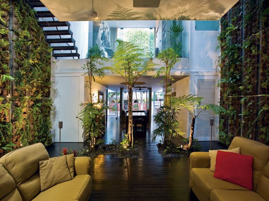 Интерьер в стиле природы