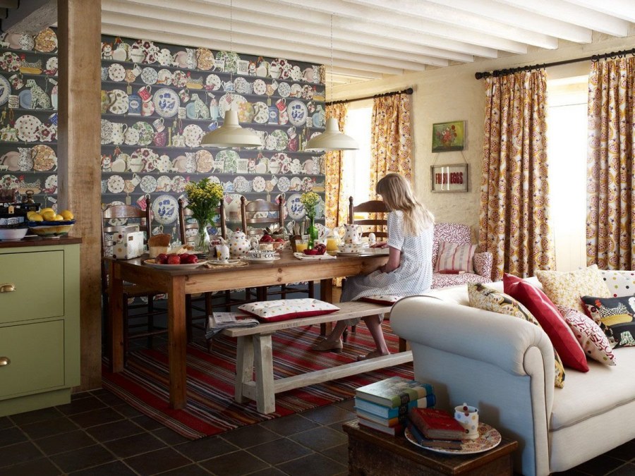 Американский Кантри стиль в интерьере