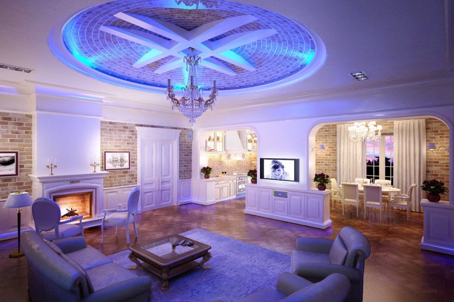 Декоративное освещение в доме