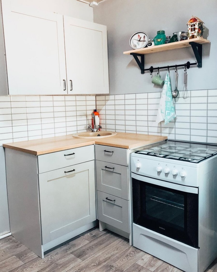 Кухня КНОКСХУЛЬТ икеа угловая