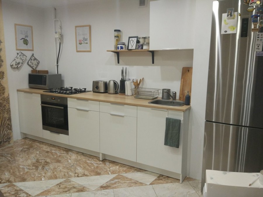 Кухня икеа КНОКСХУЛЬТ белая