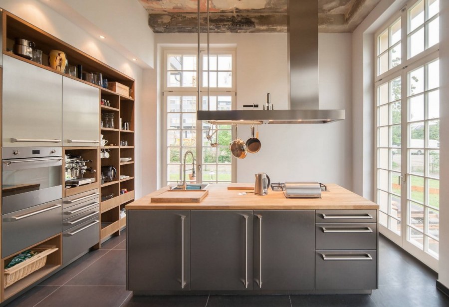 Кухонный островок лофт