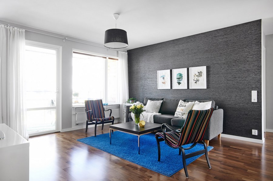 Черные акценты в интерьере