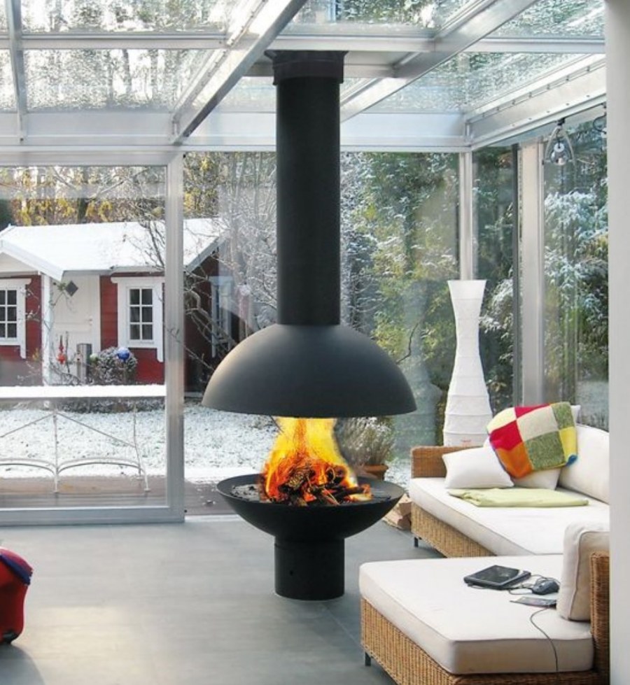 Газовый камин для улицы