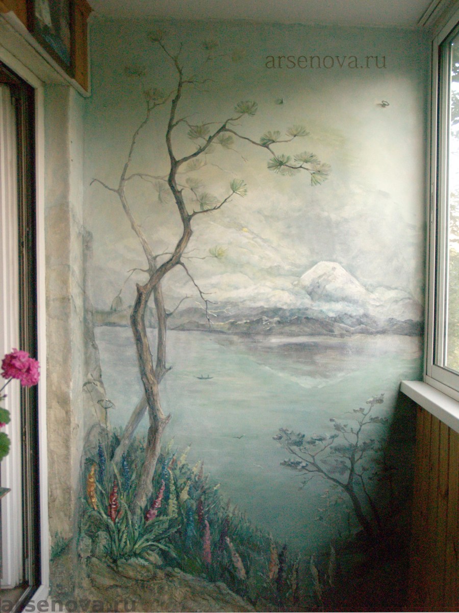 Зеленый Оазис на балконе