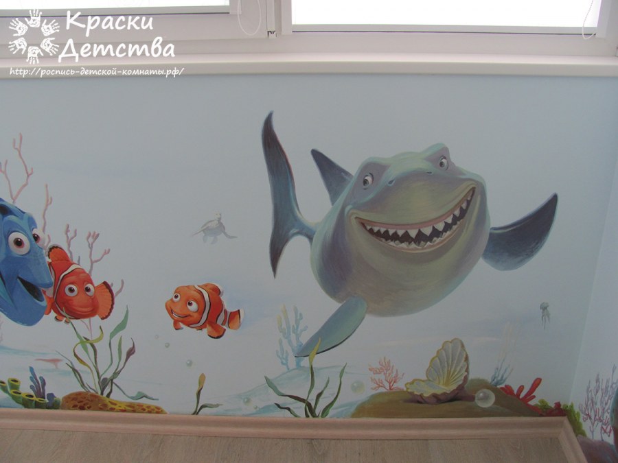 Наклейки на стену одуванчики