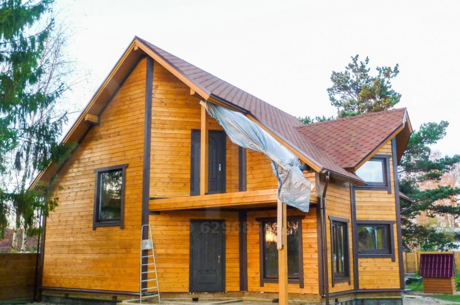 Дом по индивидуальному проекту в Манушкино