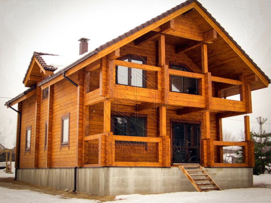 Стиль Райт загородных домов