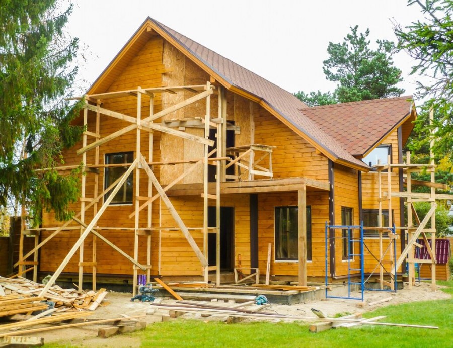 Коттедж из газобетона