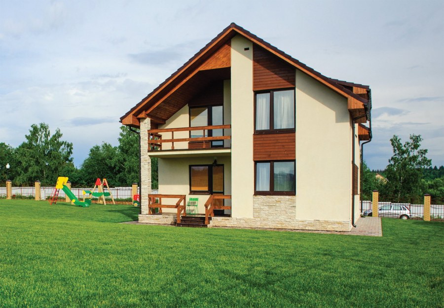 Строительство частных домов фото