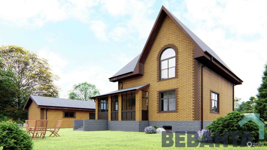 Коттедж из кирпича