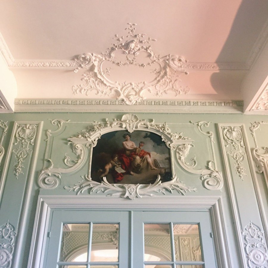 Потолок рококо Франция
