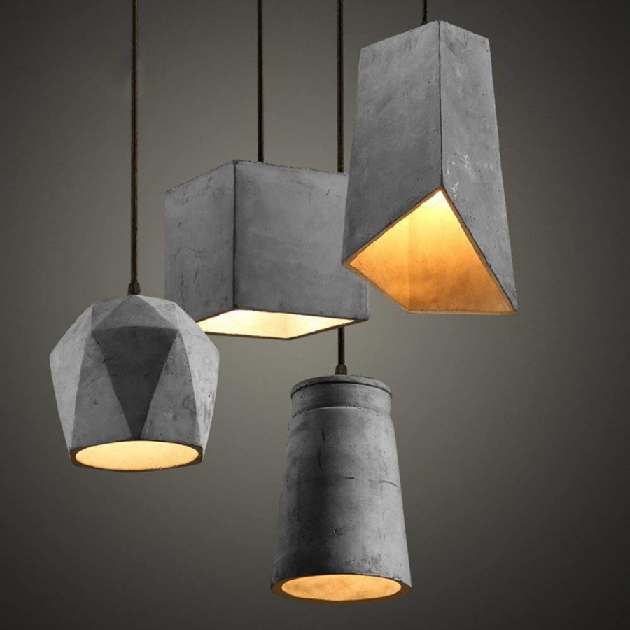 Подвесной светильник Cement droplight Pendant Light cylinder