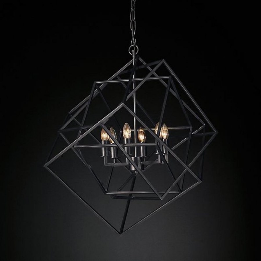 Люстра Cubist Chandelier Black