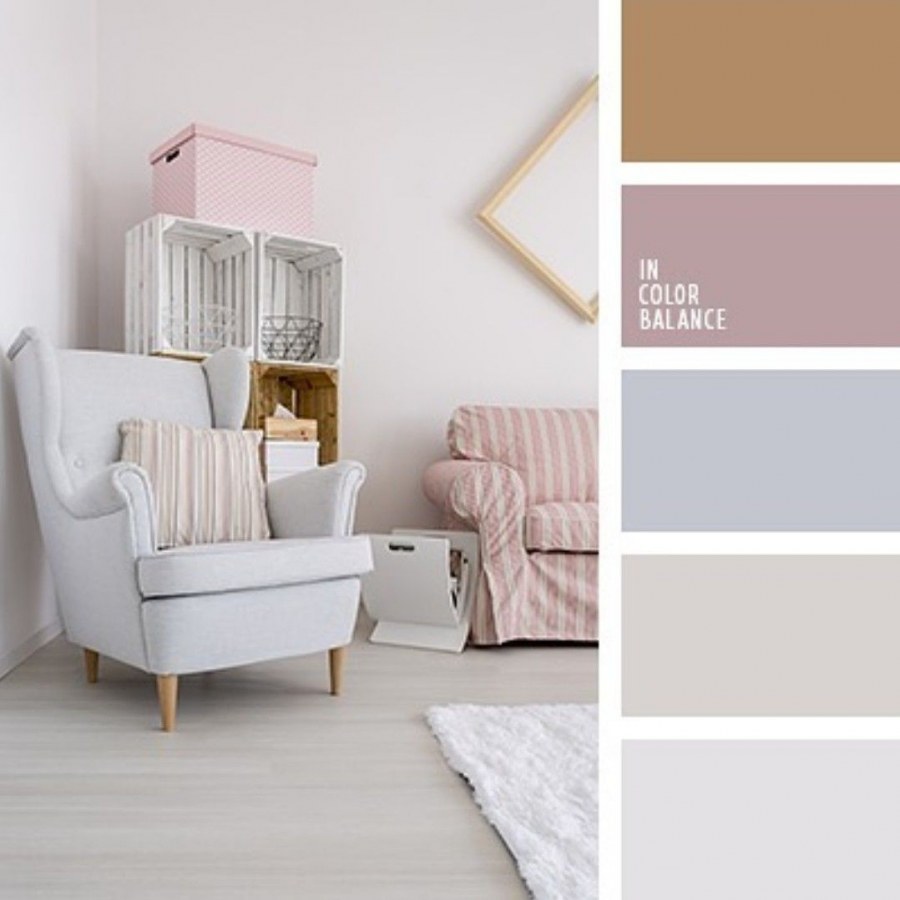 Палитра пастельные оттенки в интерьере