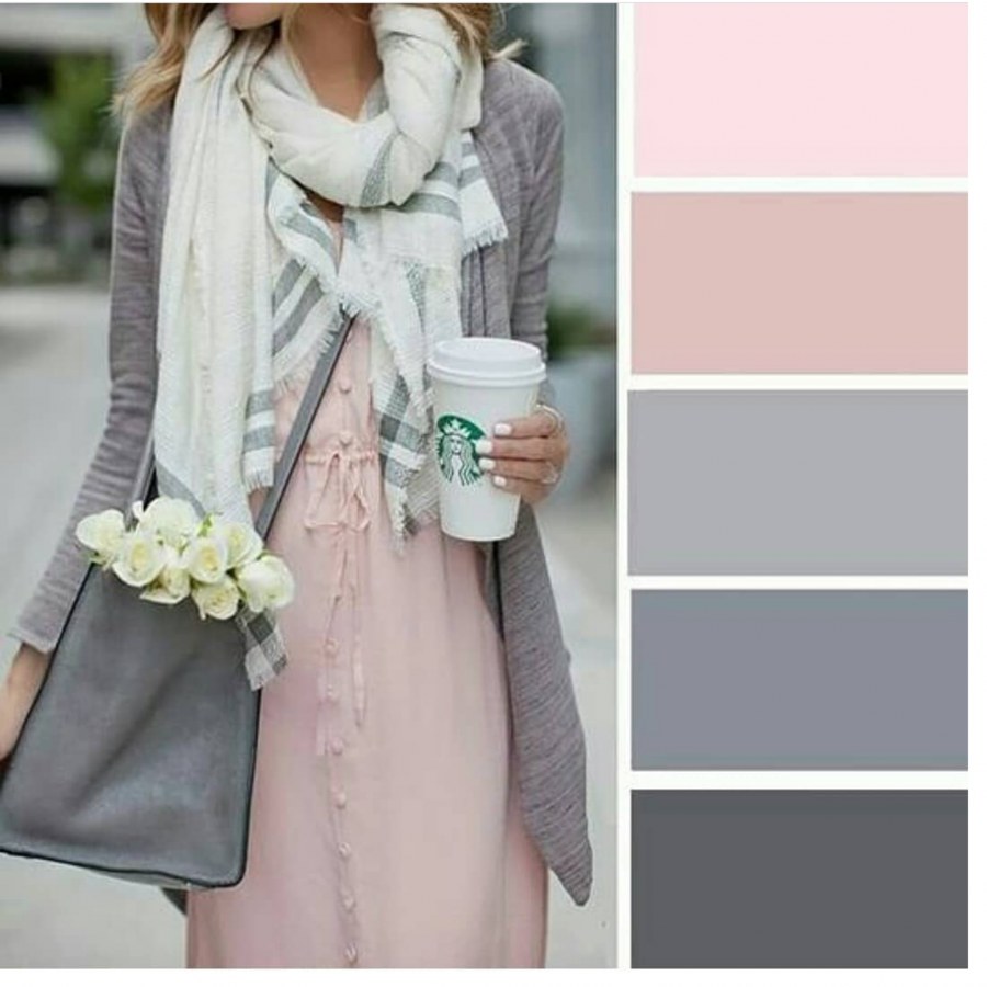 Сочетание пастельных цветов