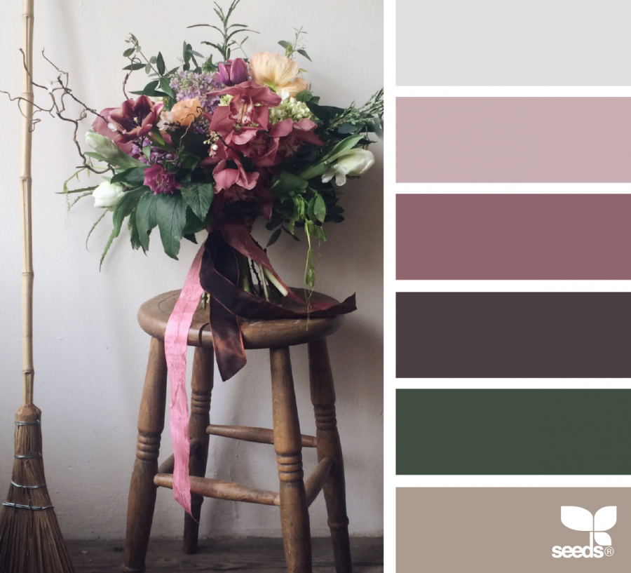 Подборка цветов в интерьере