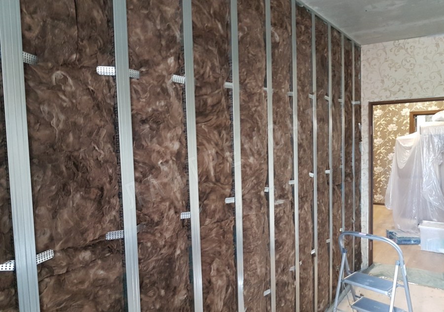 Шумоизоляция ГКЛ 75