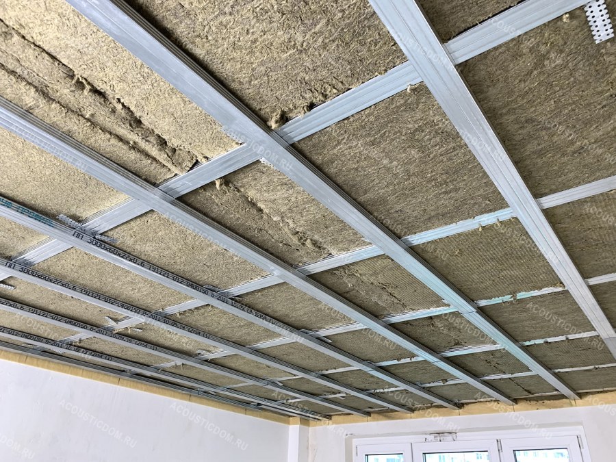 Минвата для шумоизоляции потолка