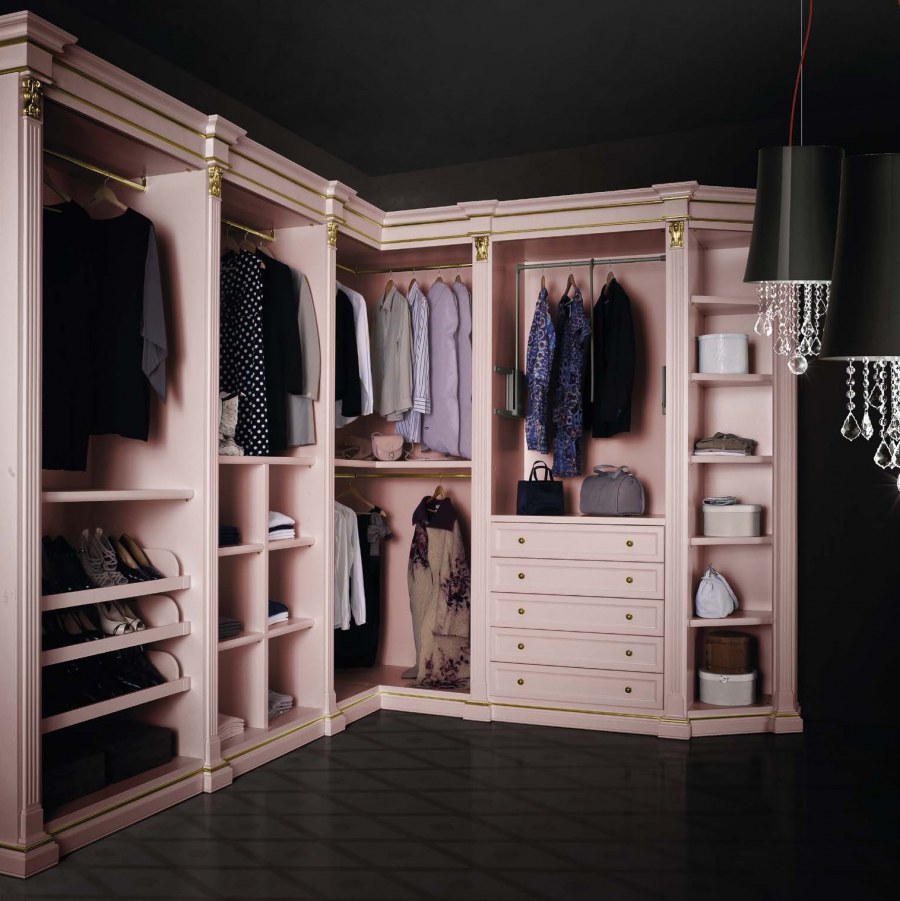 Элитные гардеробные комнаты