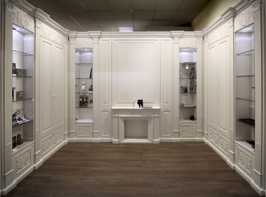 Гардеробная комната классика