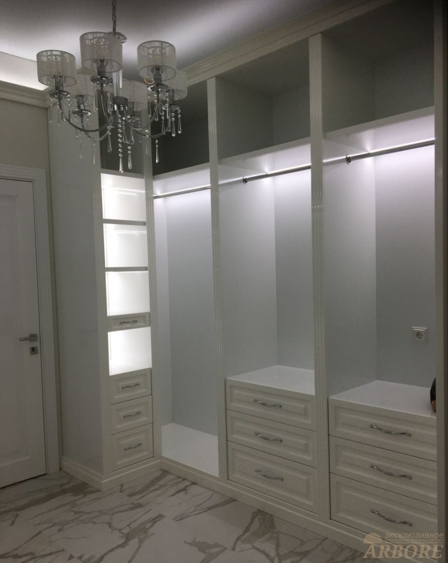 Гардеробные из МДФ