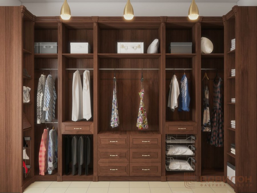 Гардеробная классика