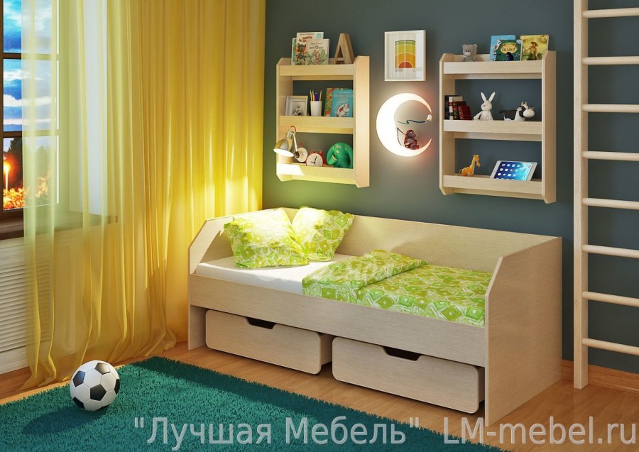 Кровать детская Легенда 13.1