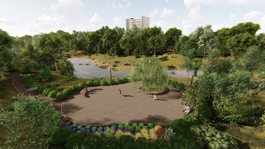 ЖК Томилино парк генплан