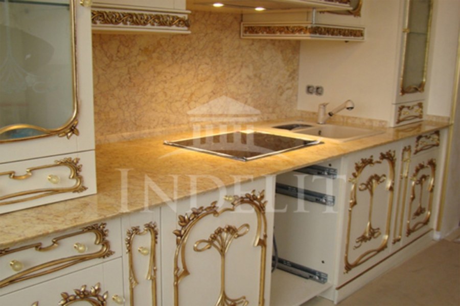 Мрамор крема Валенсия столешница