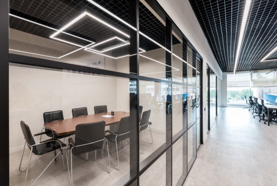 Стеклянные перегородки в квартире