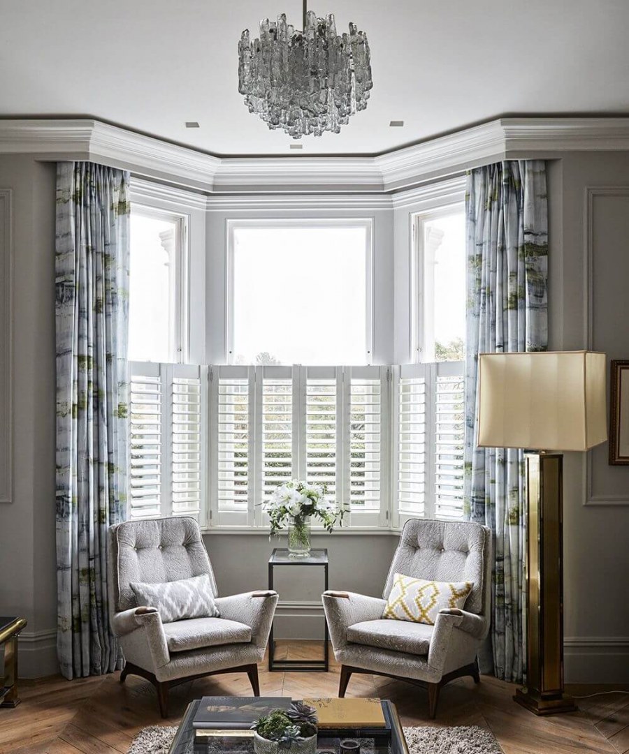 Эркерные шторы ЖК Доминион