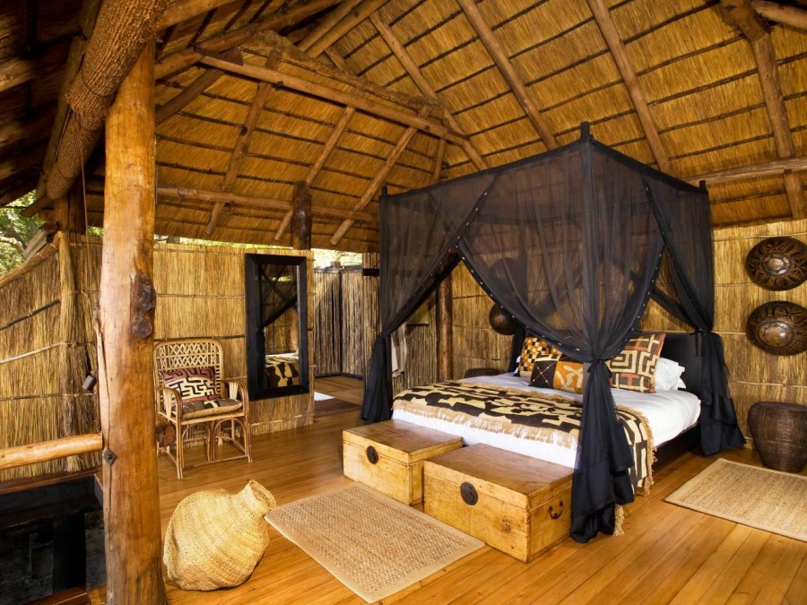 Спальня в африканском стиле
