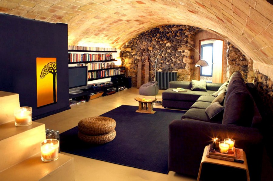 Необычный интерьер