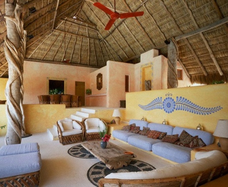 Интерьер в стиле этно Мексика