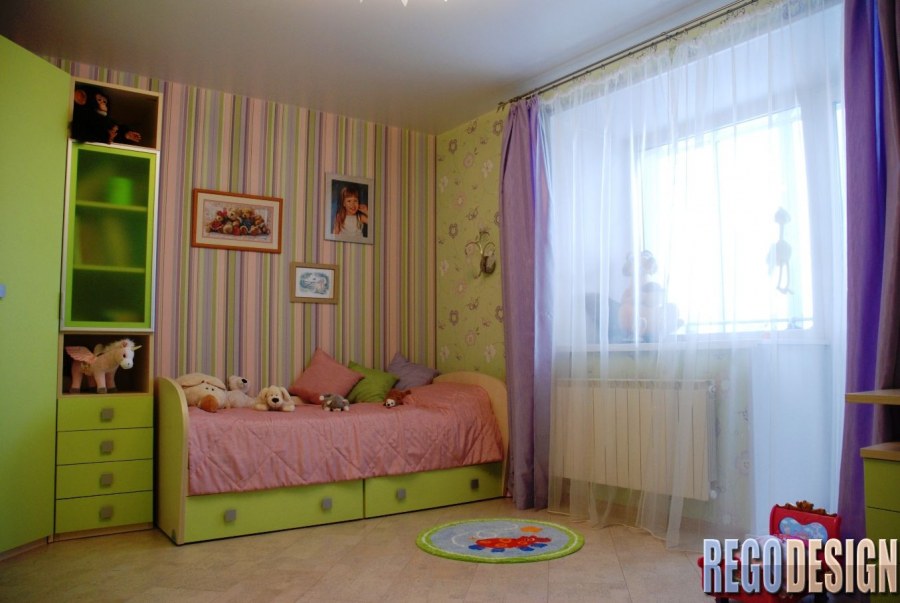 Детская спальня обычная