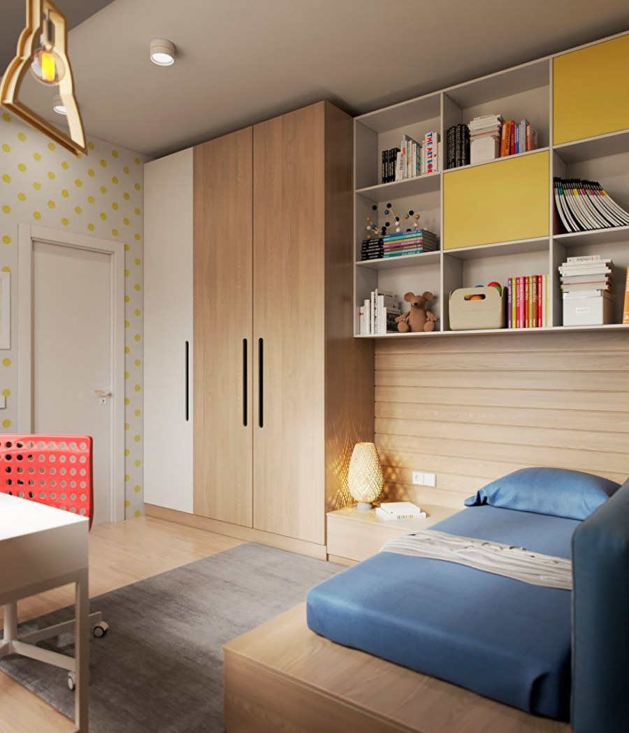 Интерьер маленькой детской