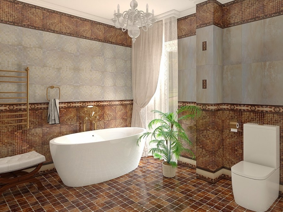 Коллекция плитки для ванной Инфинити