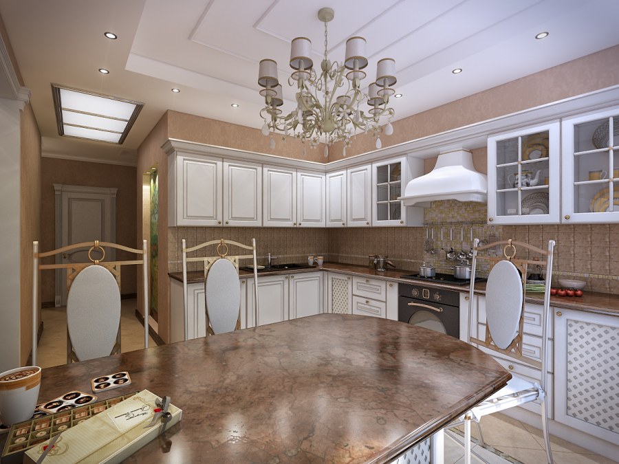 Дизайн колорита кухни