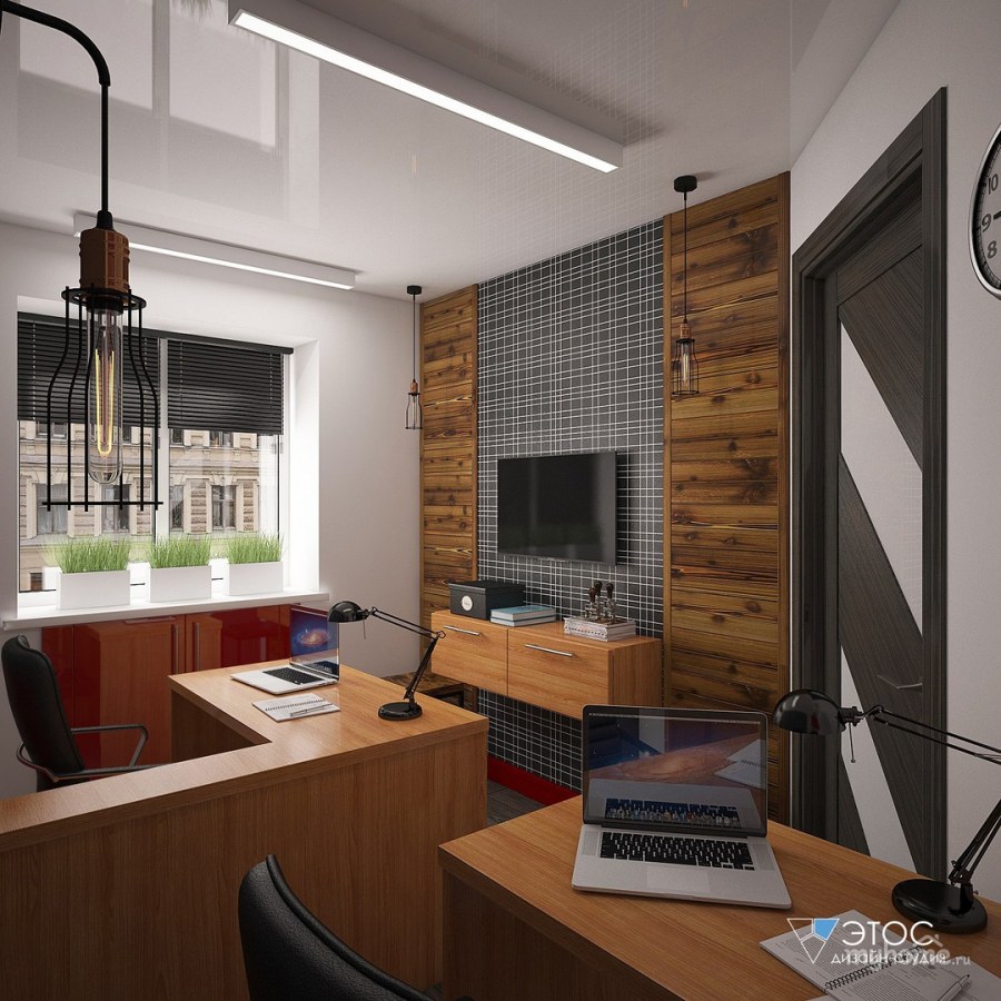 Кабинет адвоката в стиле лофт