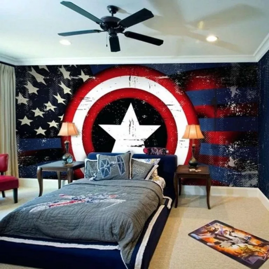 Комната в стиле супергероев